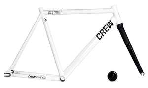 Crew Bike Co. District Frameset - White