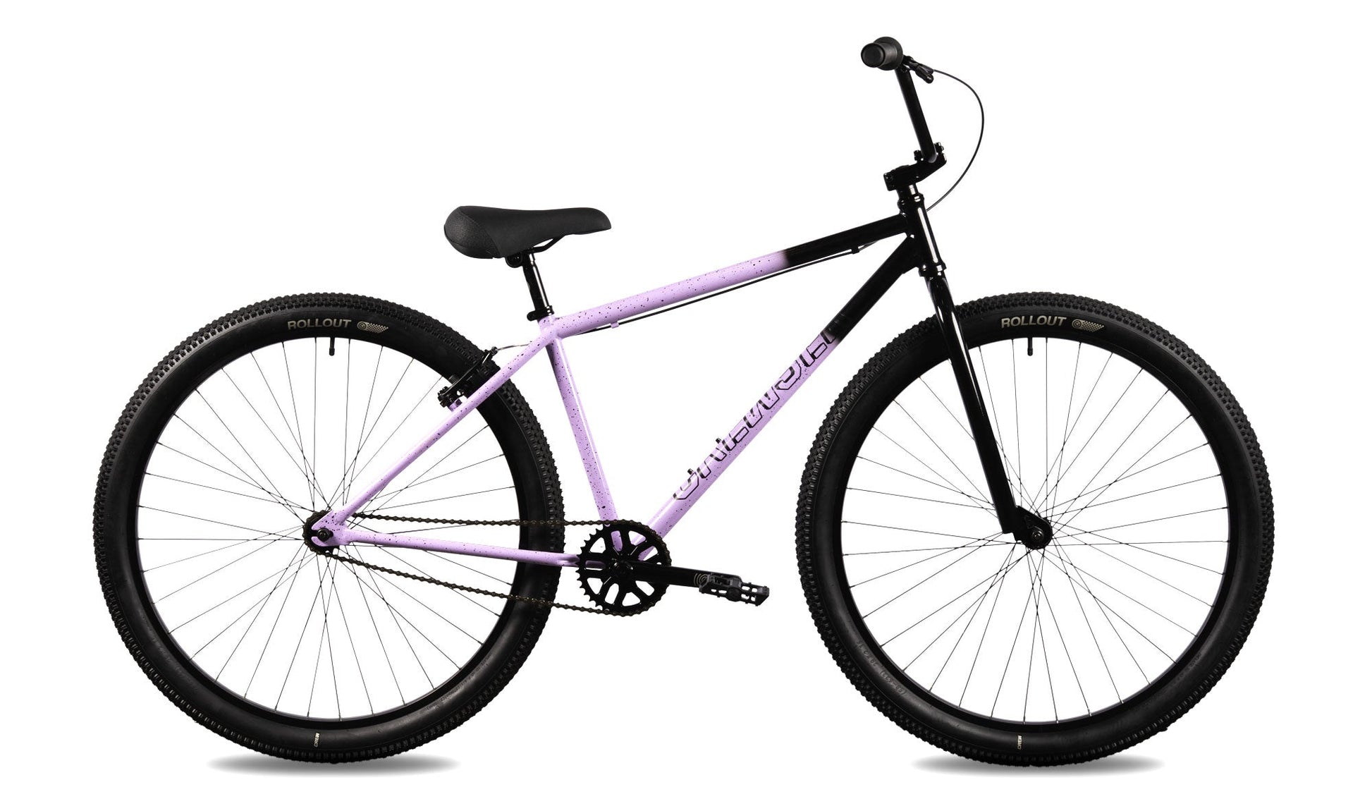 Purple/Black Splatter