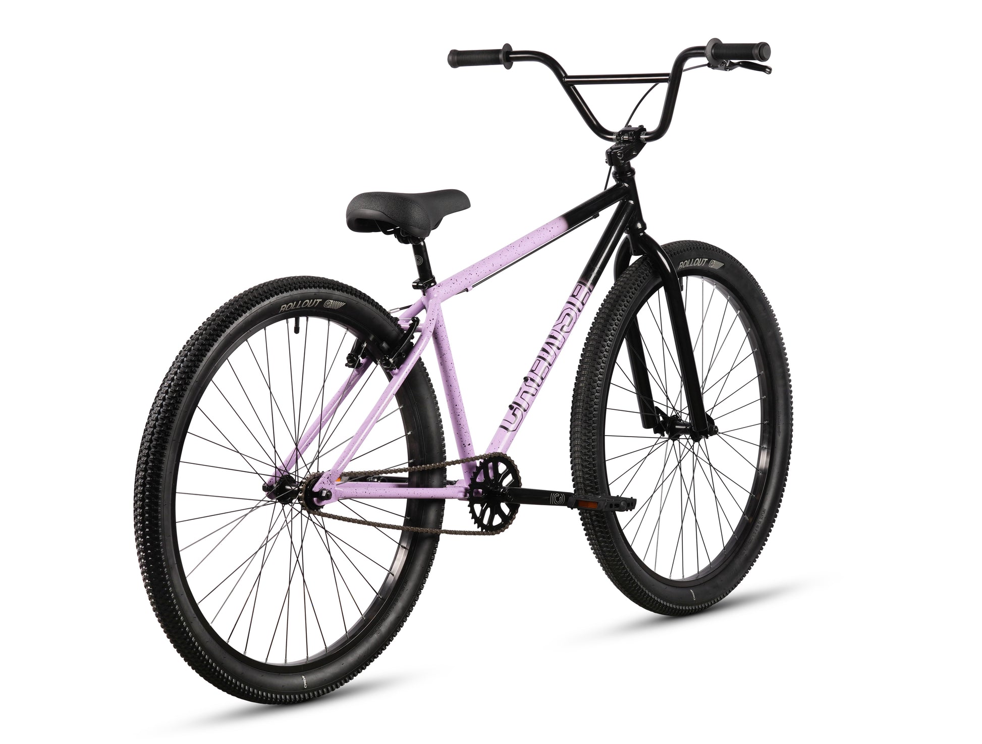 Purple/Black Splatter
