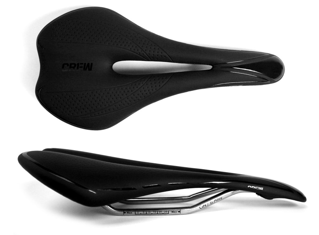 Crew Bike Co. Race Saddle w/ CRMO Rails